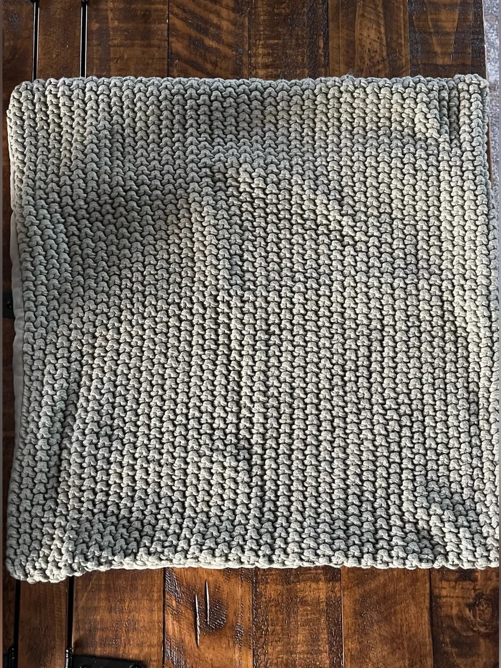 NWOT Quince Cotton Fisherman Pillow Cover, 20 X 20 (Dried Sage)